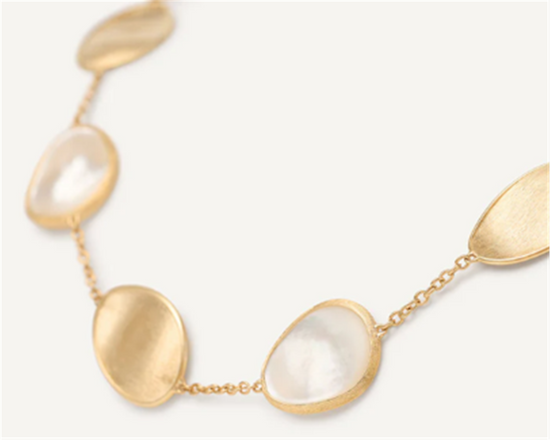Marco Bicego Mother of Pearl Necklace in 18k Gold