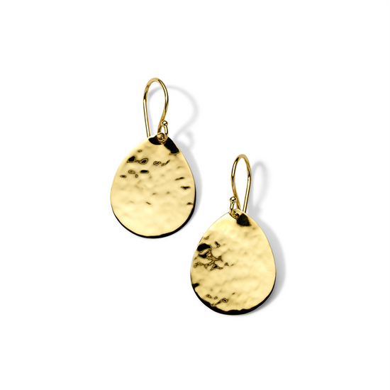 Ippolita Classico Crinkle Hammered Large Teardrop Earring