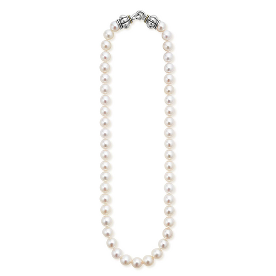 Lagos Large Pearl Necklace in 18"
