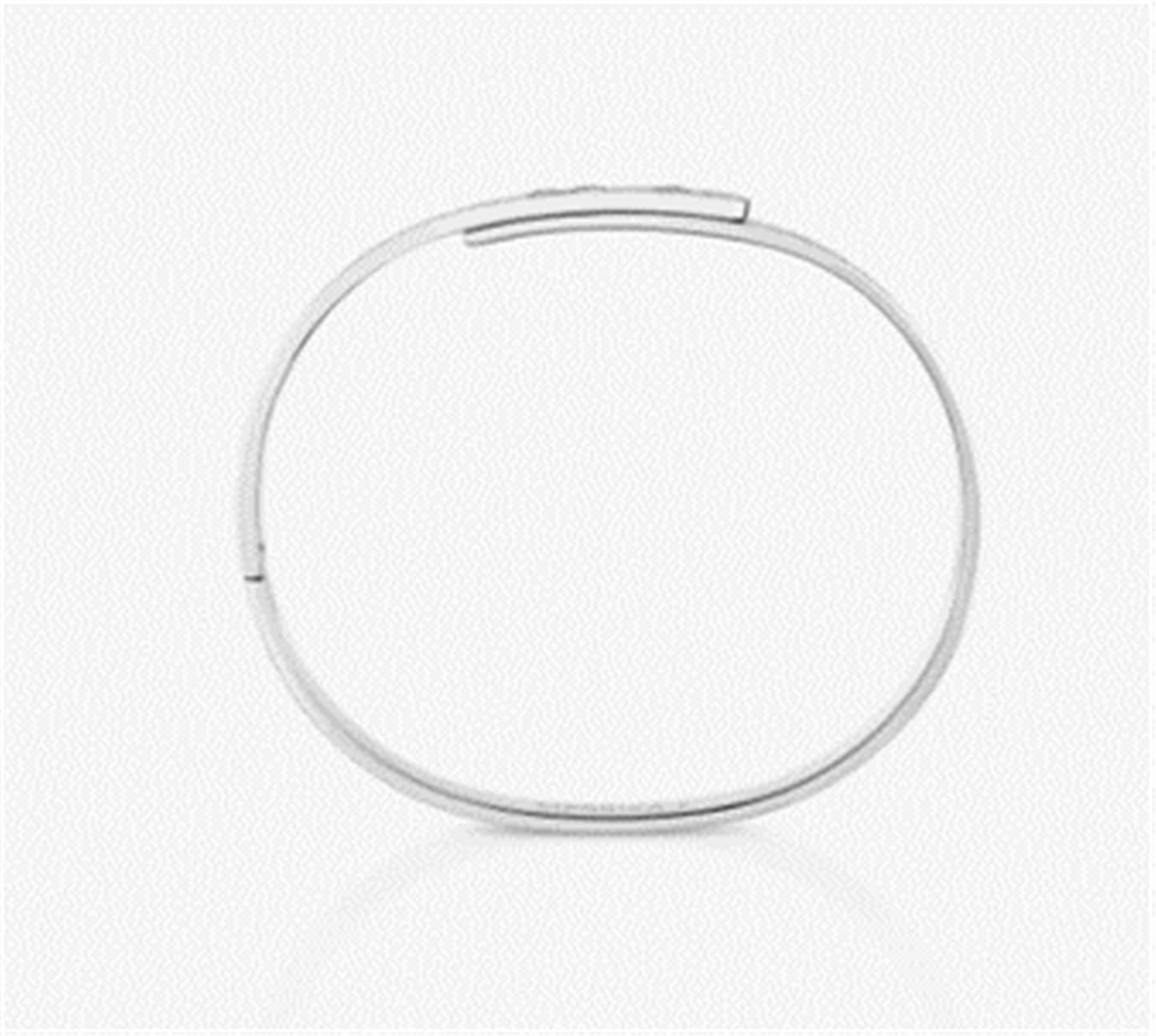 Messika Move Noa Cisele Diamond Bangle Bracelet in 18k White Gold