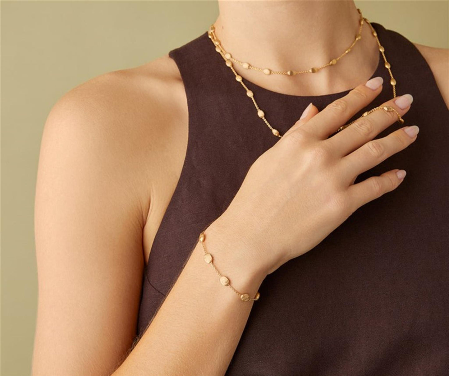 Marco Bicego Medium Bead Bracelet in 18k Gold