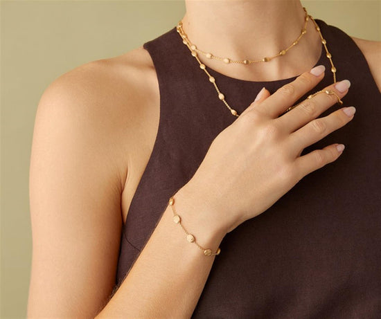 Marco Bicego Medium Bead Bracelet in 18k Gold