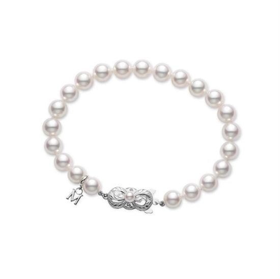 Mikimoto Princess 7.5mm Akoya Pearl Strand Bracelet