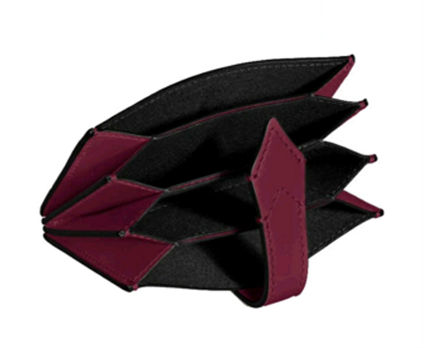 Montblanc Meisterstuck Card Holder 5cc  in Cassis