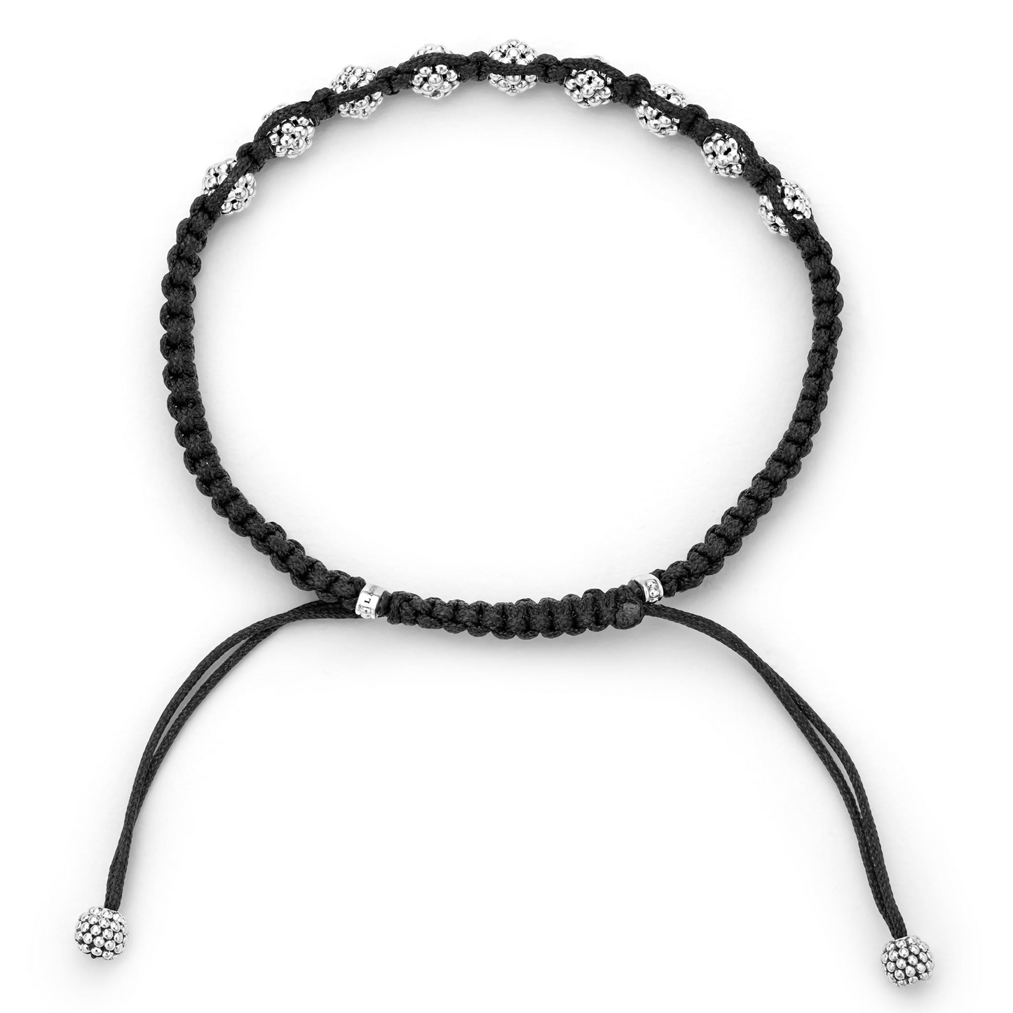 Lagos Black Macrame Bracelet