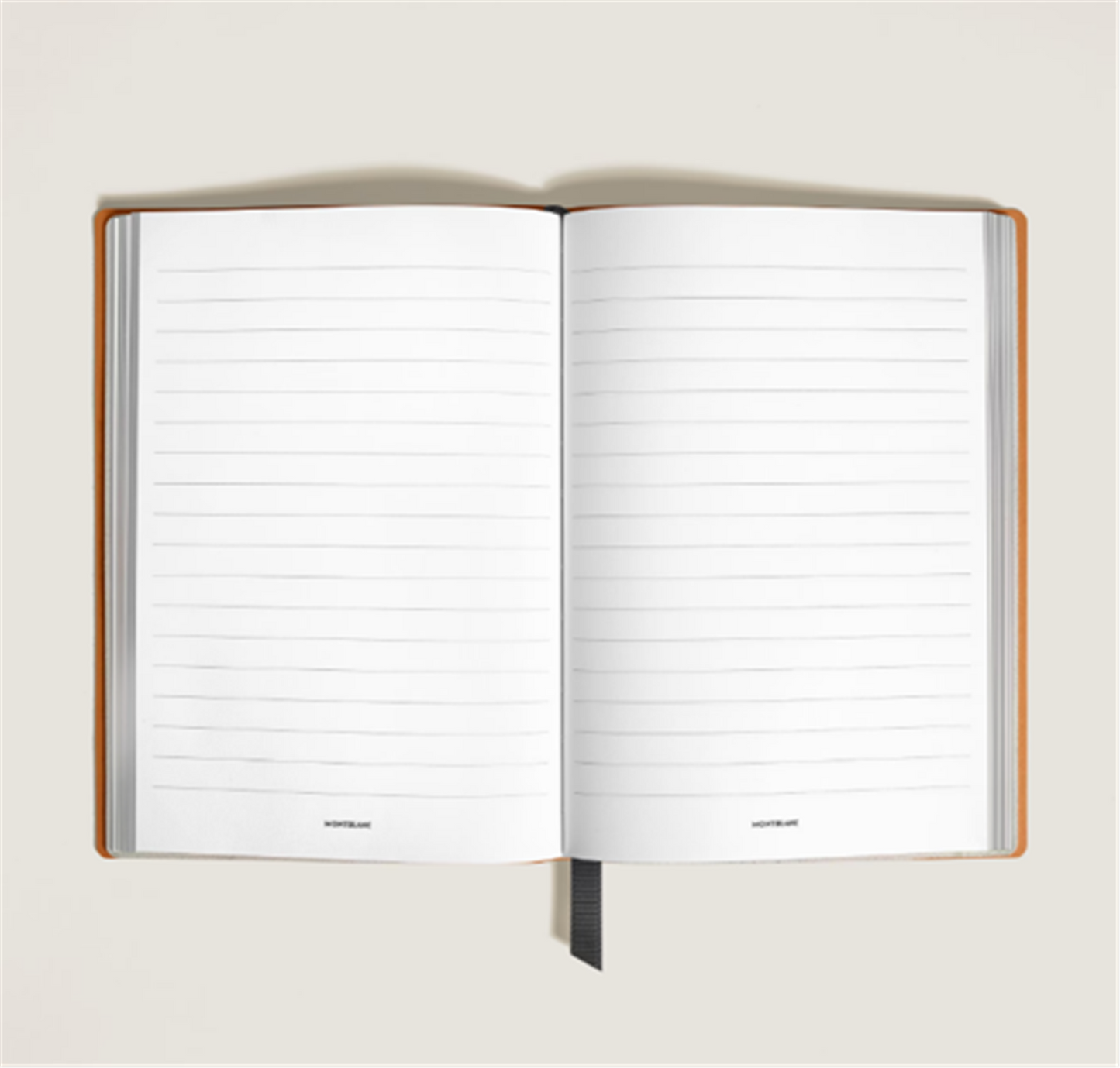 MontBlanc Medium Notebook in Sartorial Leather w/ Lined Pages