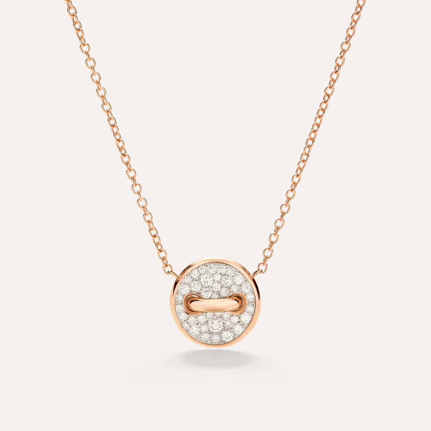 Pomellato Pom Pom Dot Necklace with Diamond Pendant