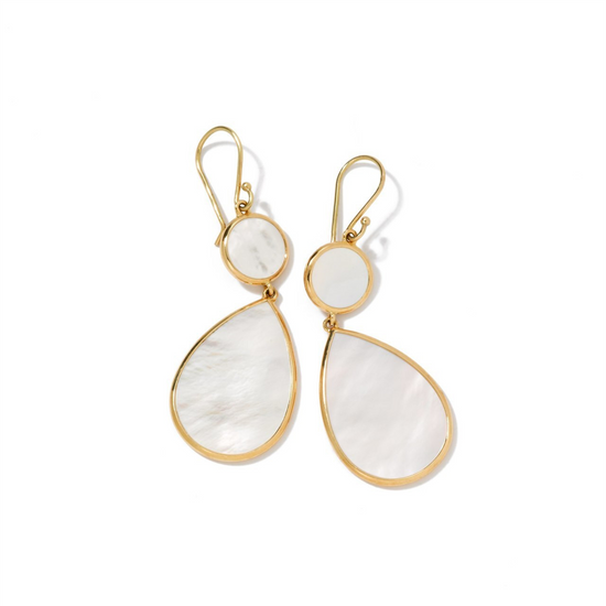 Ippolita Snowman 2-Stone Drop Earrings