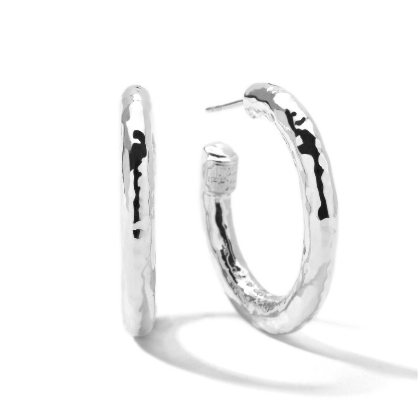 Ippolita Classico Small Hammered Hoop Earrings