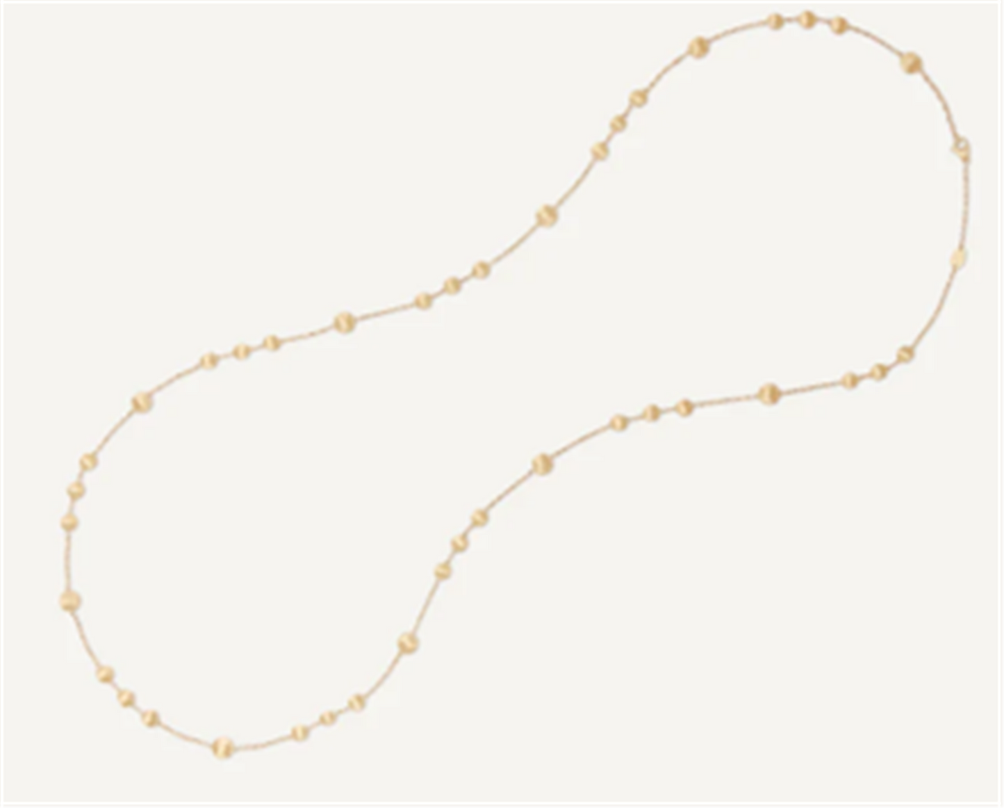 Marco Bicego Africa Beaded 36" Necklace in 18k Gold