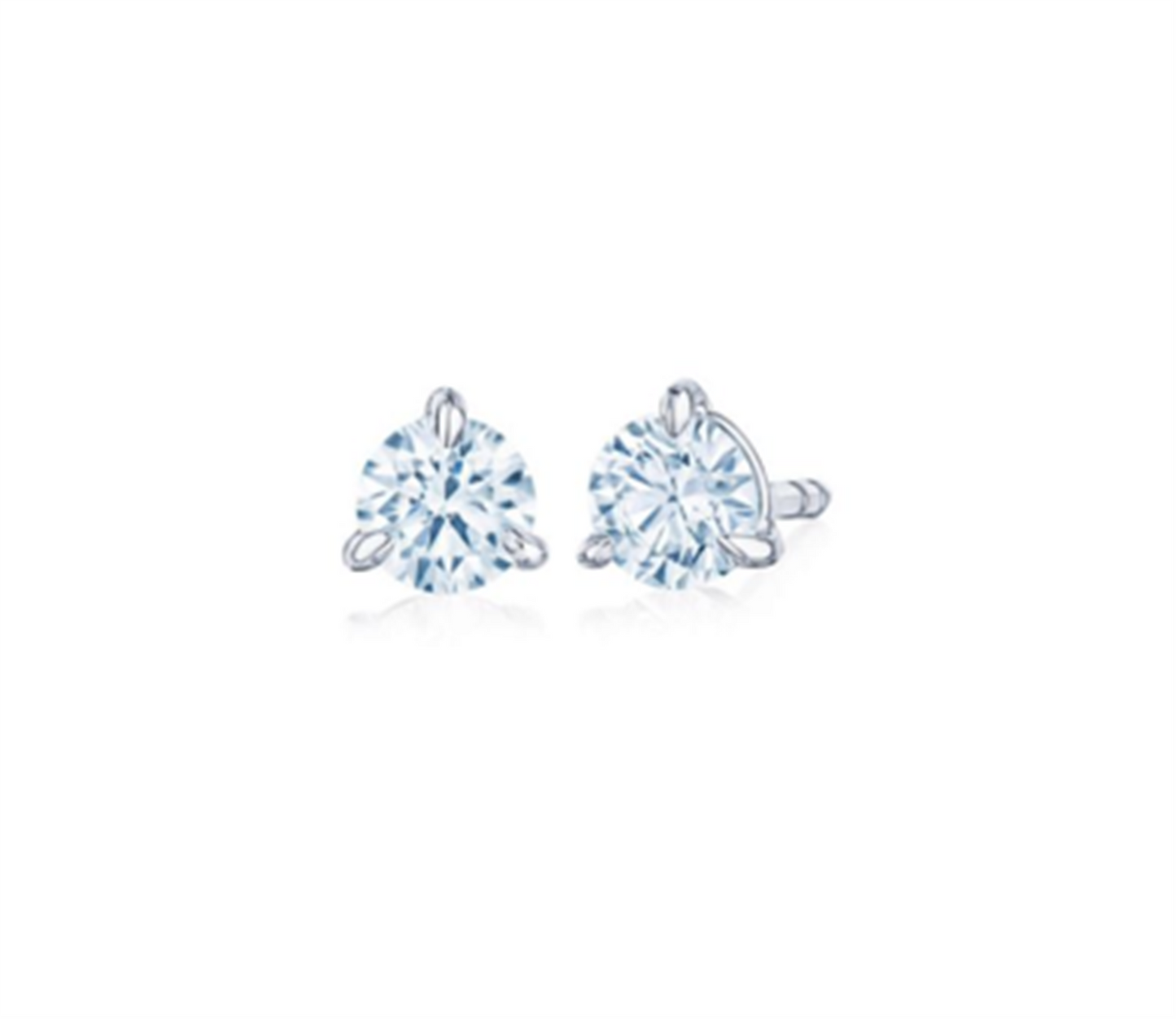 Kwiat Round Brilliant 1.4ct Diamond Studs in Platinum