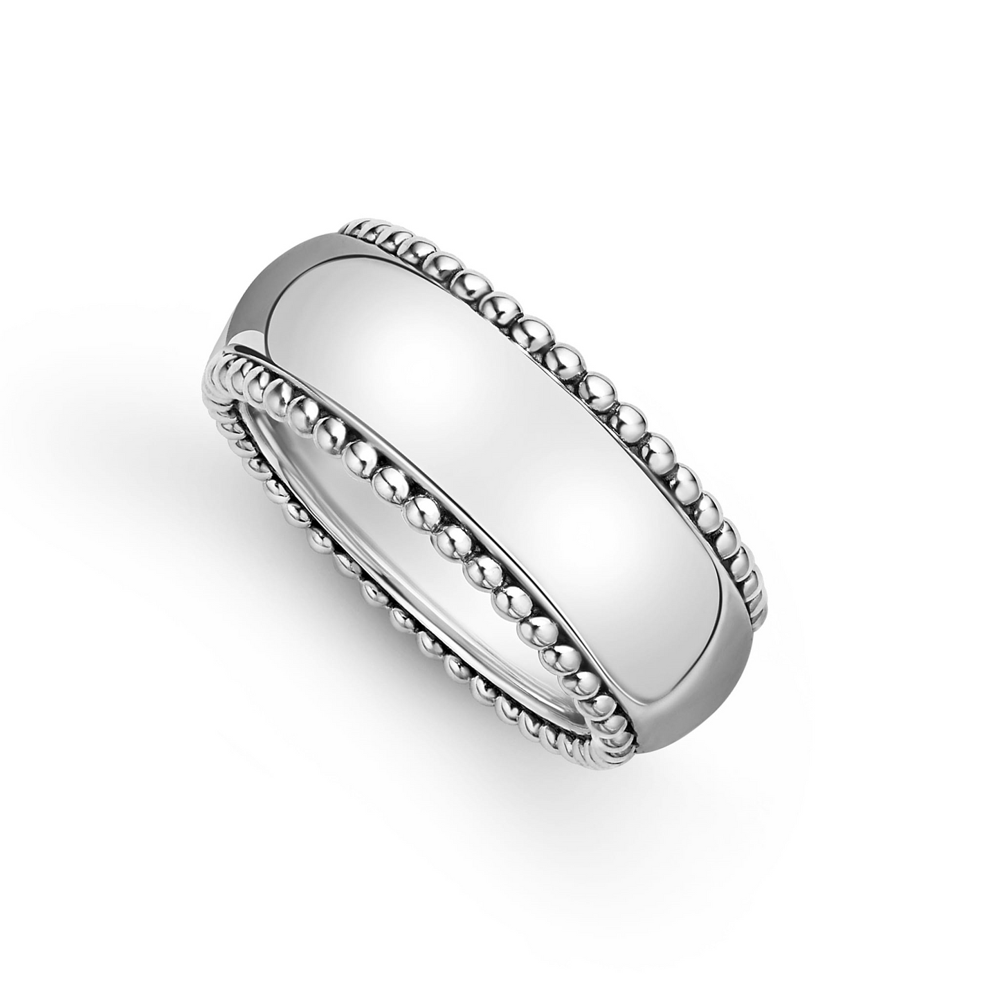 Lagos Silver Band Ring in Sterling Silver