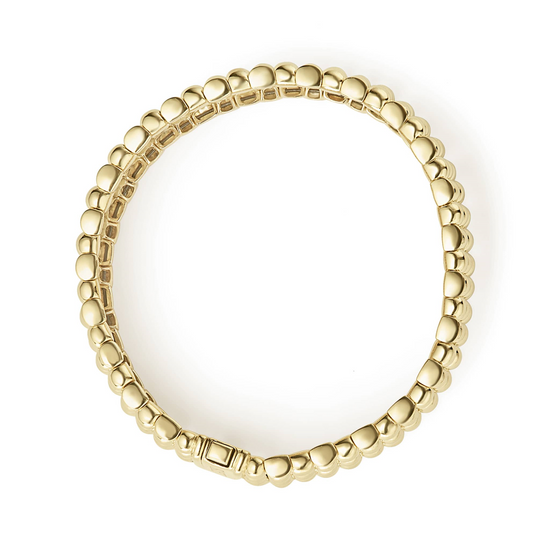 Lagos Statement 18k Gold Caviar Bracelet