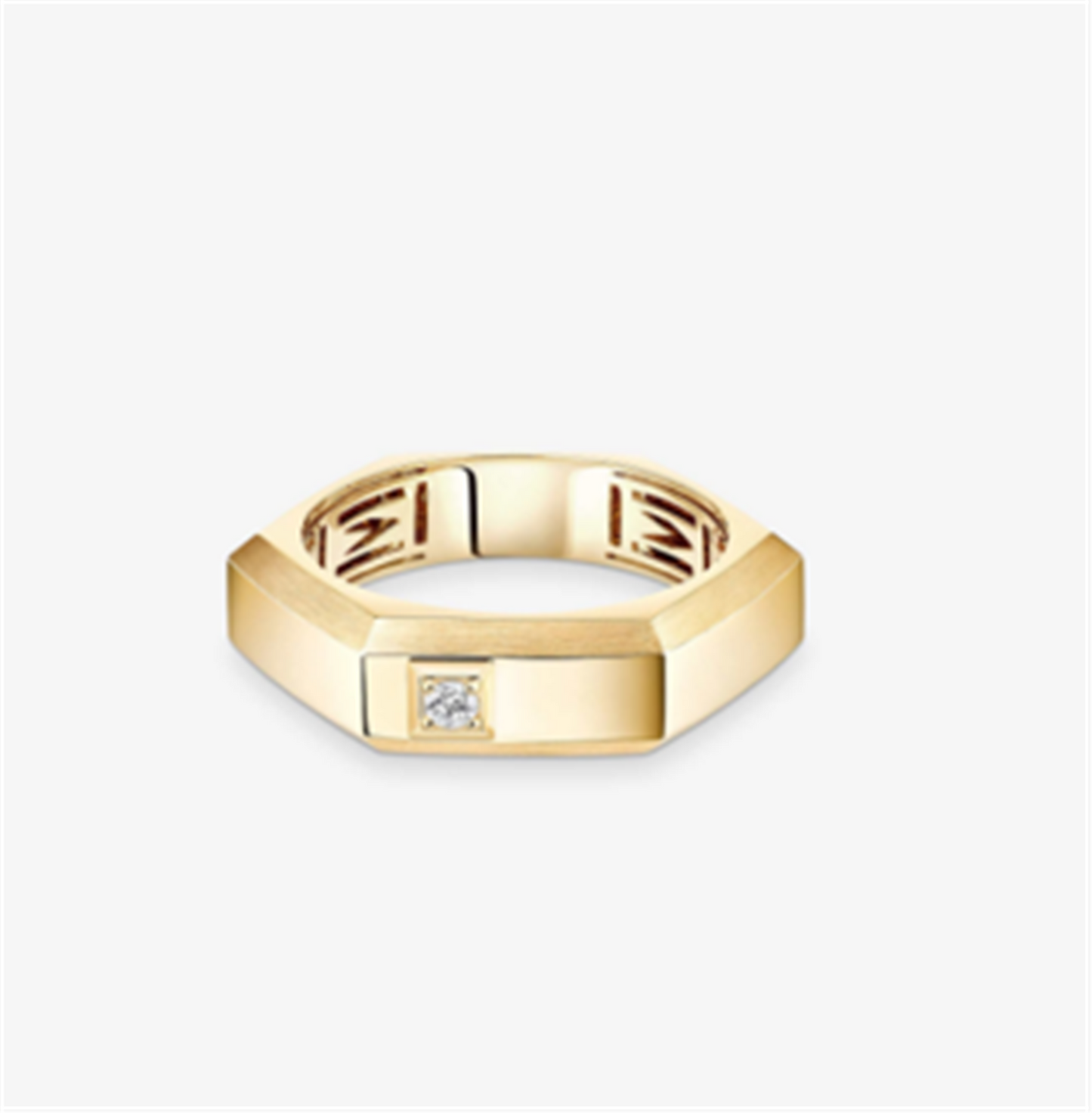 Messika Moderniste Ring in 18k Yellow Gold, Medium