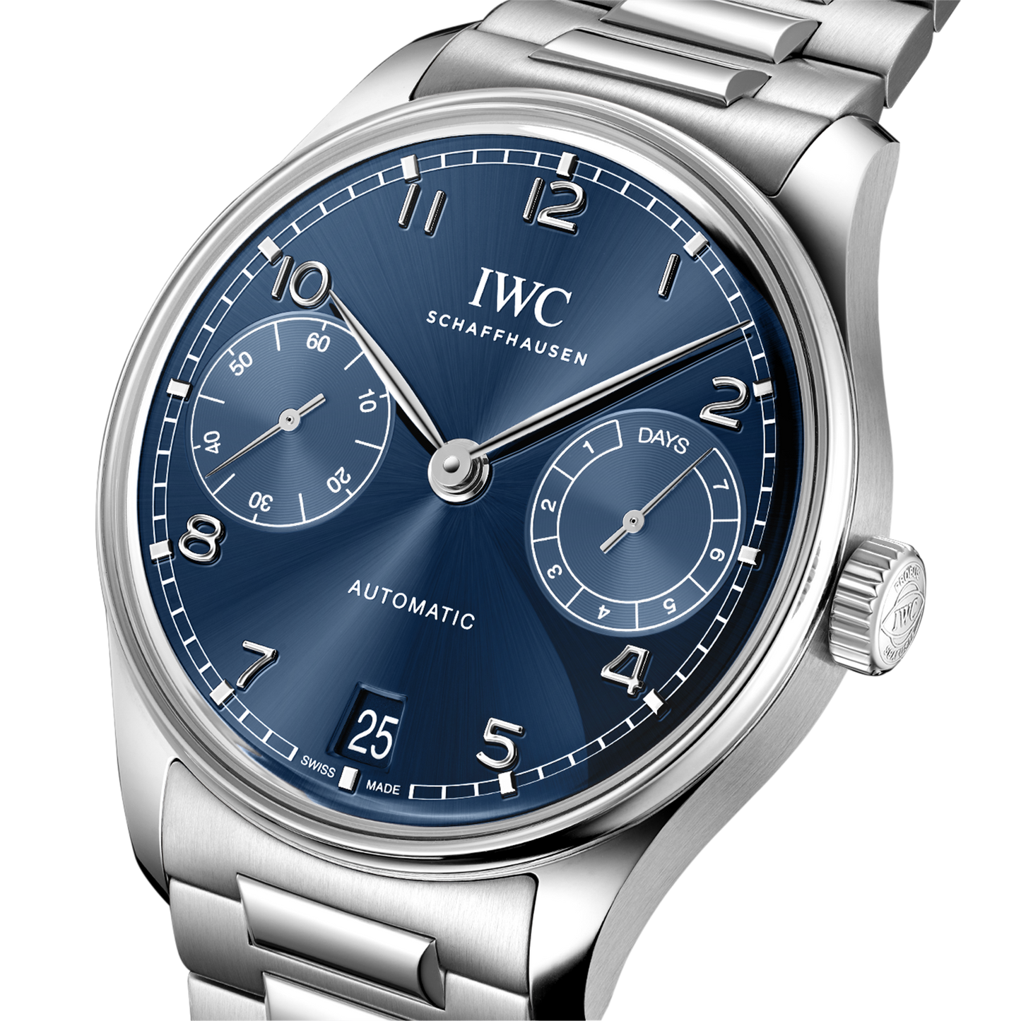 IWC Shaffhuasen Portugieser Automatic 42 w/  Blue Dial