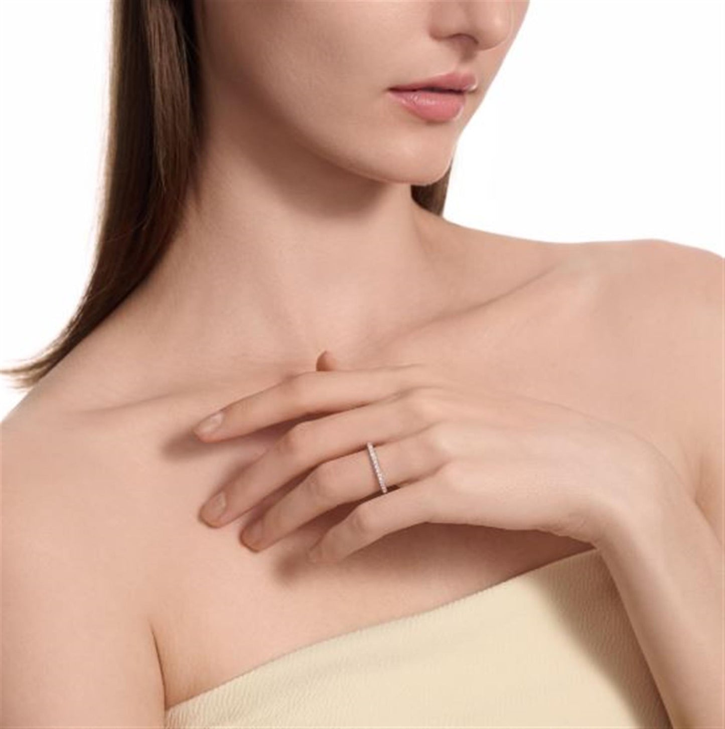 Diamond Wedding Bands  -  Women'