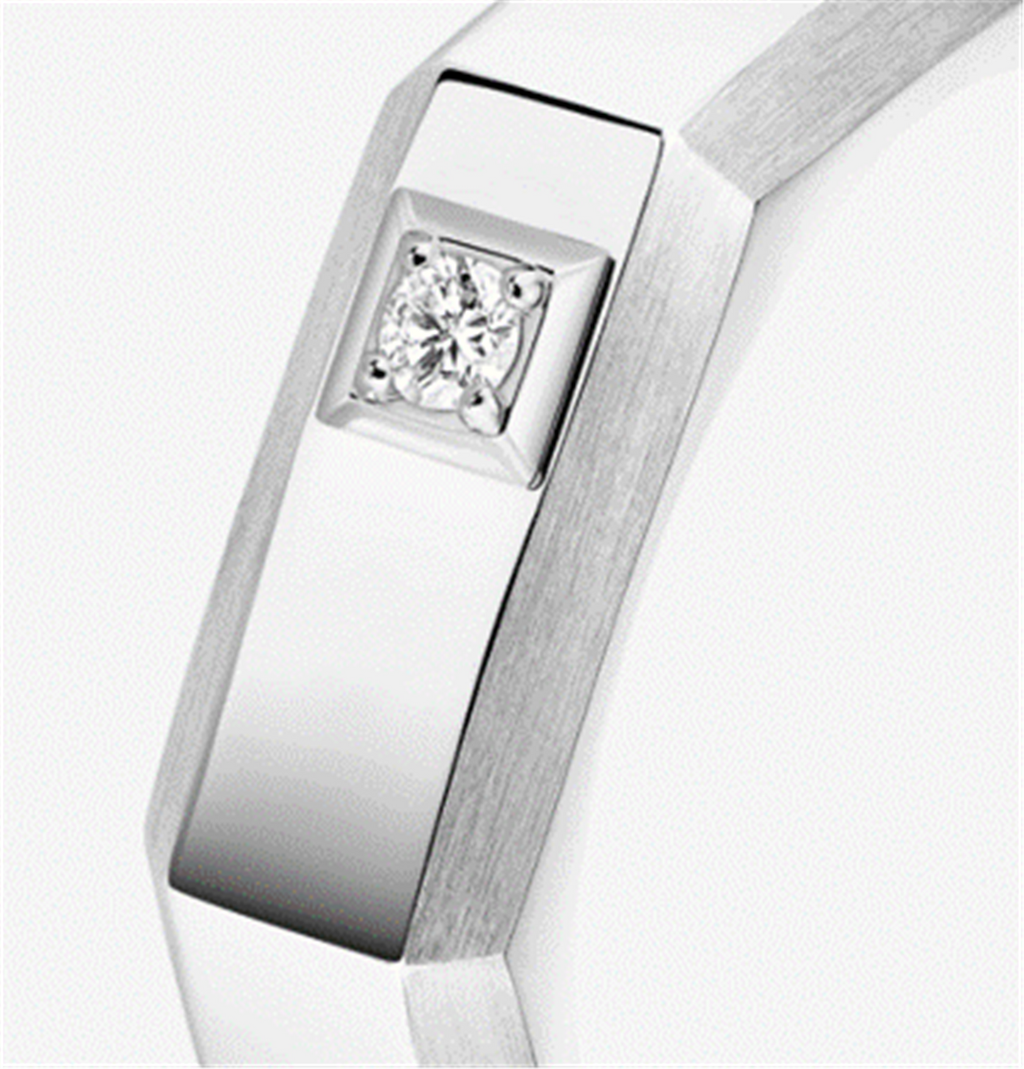 Messika Moderniste Diamond Ring, Medium in 18k White Gold