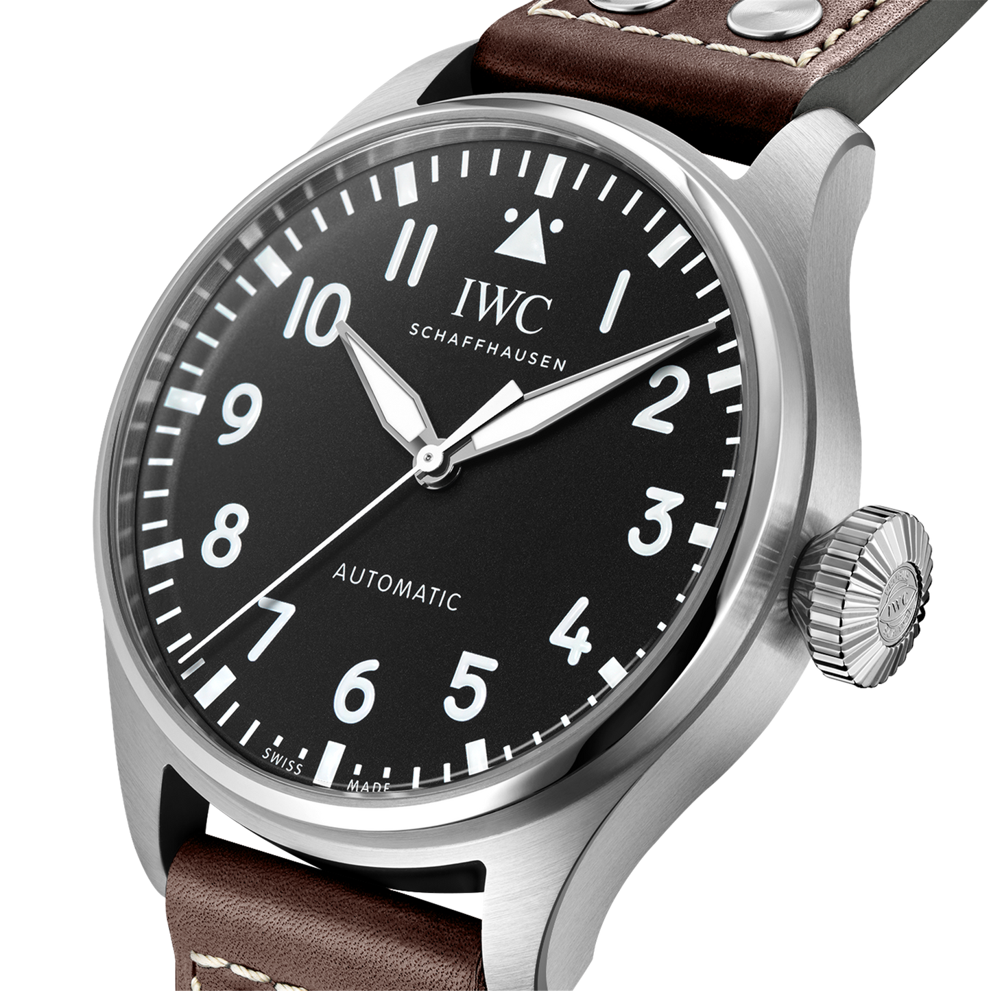 IWC Shaffhausen Big Pilot’s Watch 43mm w/ Black Dial & Calf Strap