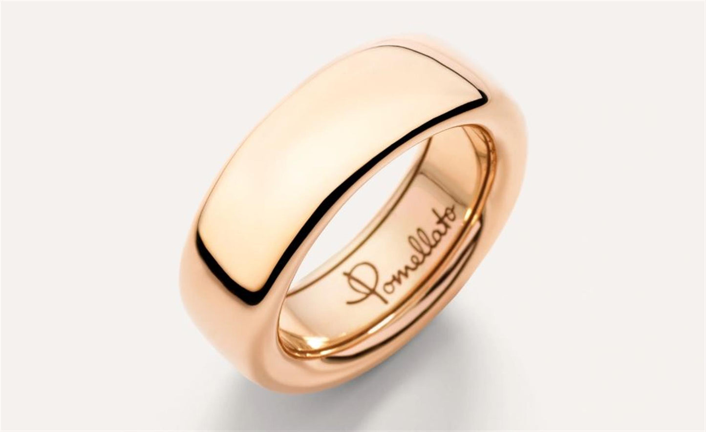 Pomellato Iconica Slim Ring in 18k Rose Gold