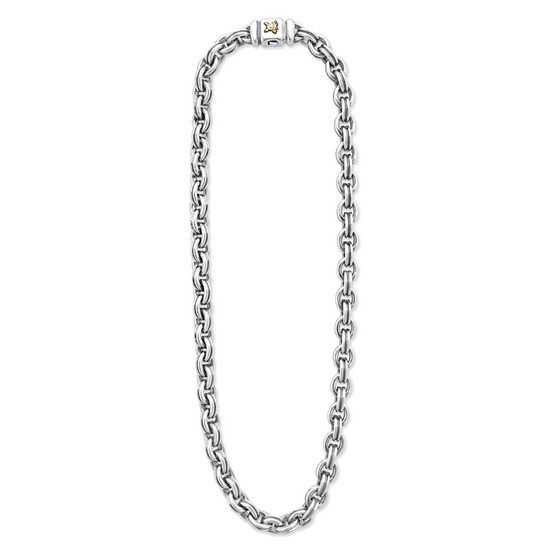 Lagos Double Link Chain Necklace in 24"