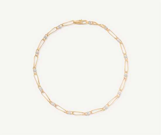 Marrakech Onde Twisted Link Neck with Diamond Roundels