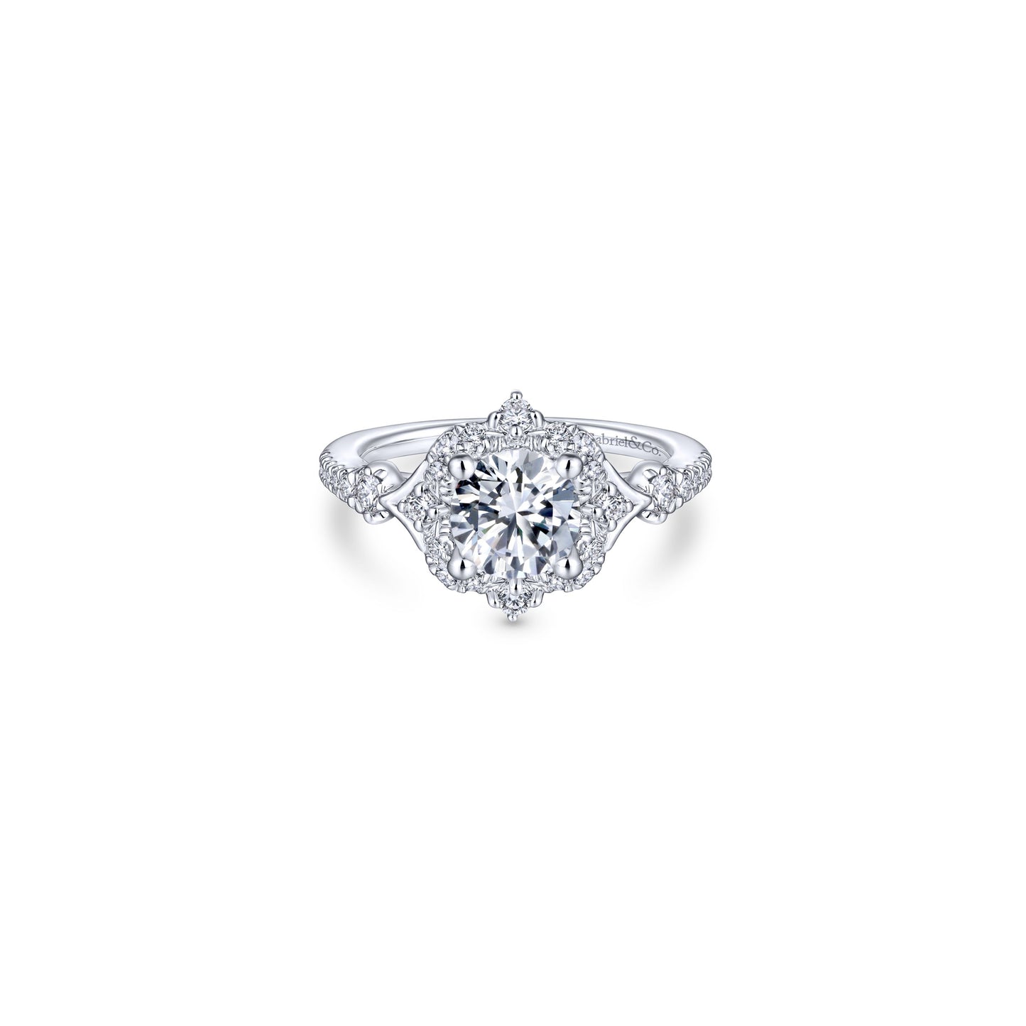 Load image into Gallery viewer, Diamond Unique Vintage Engagement Ring

