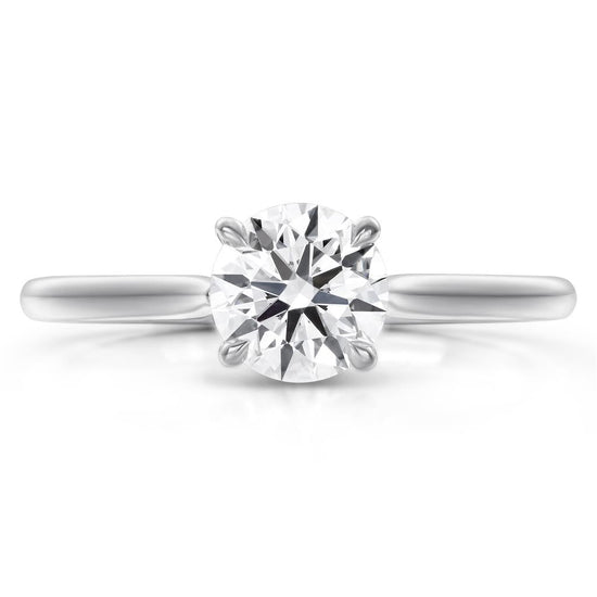 Hearts on Fire 1ct Platinum Camilla 4 Prong Complete