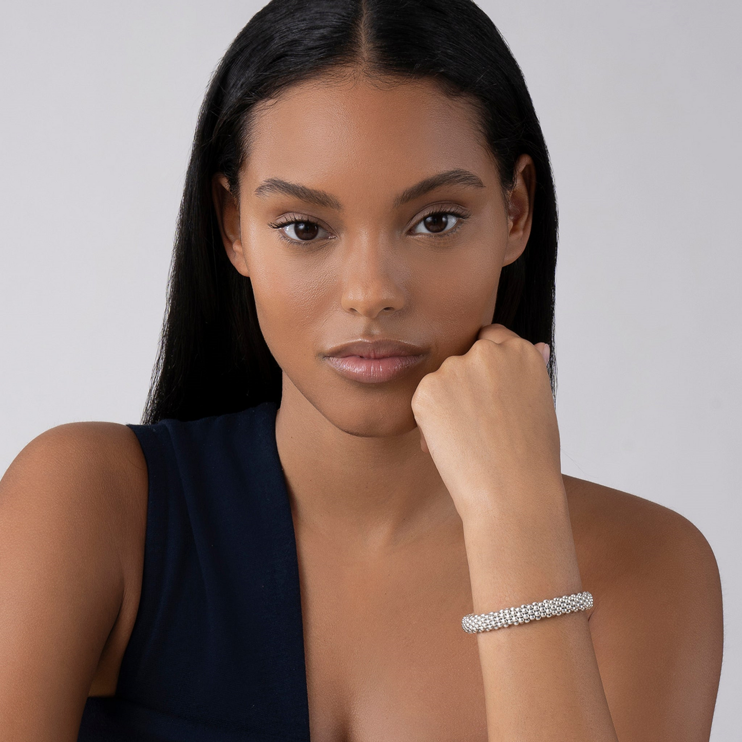 Lagos Silver Caviar Bracelet
