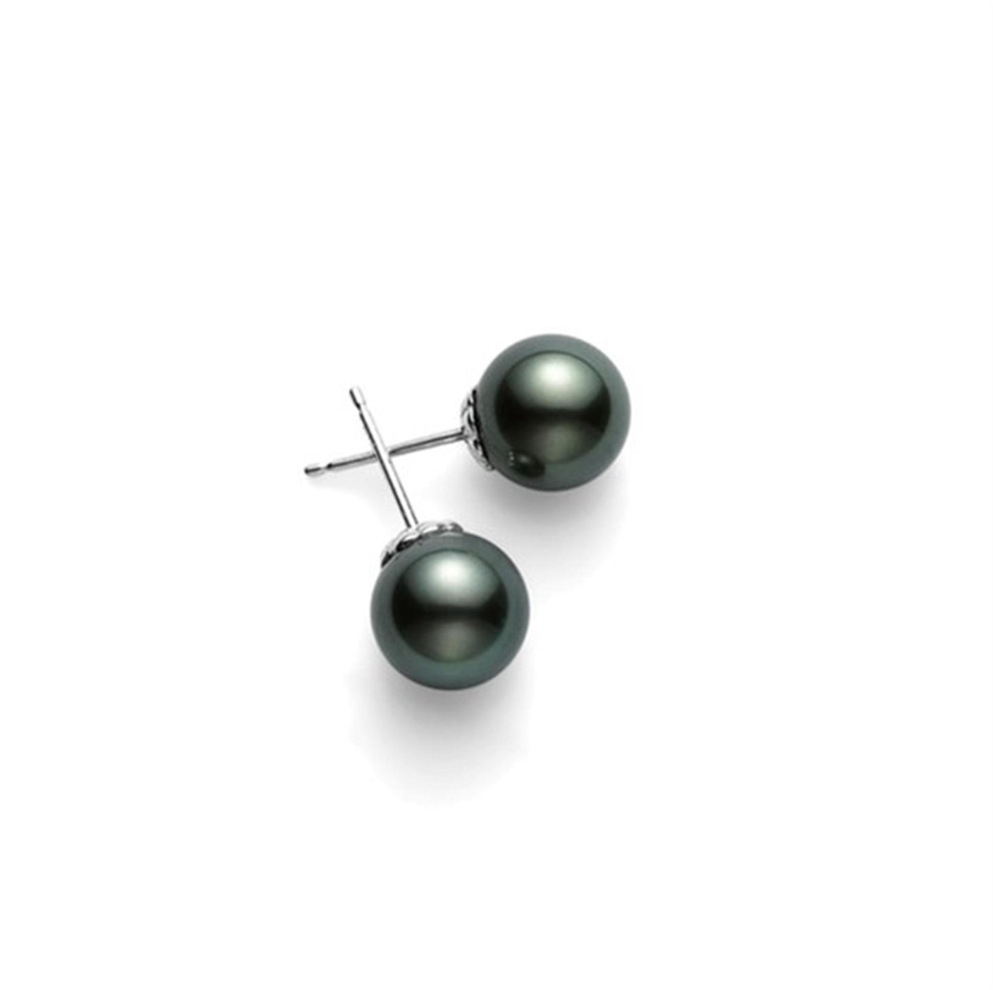 Mikimoto Black South Sea 8mm Pearl Studs