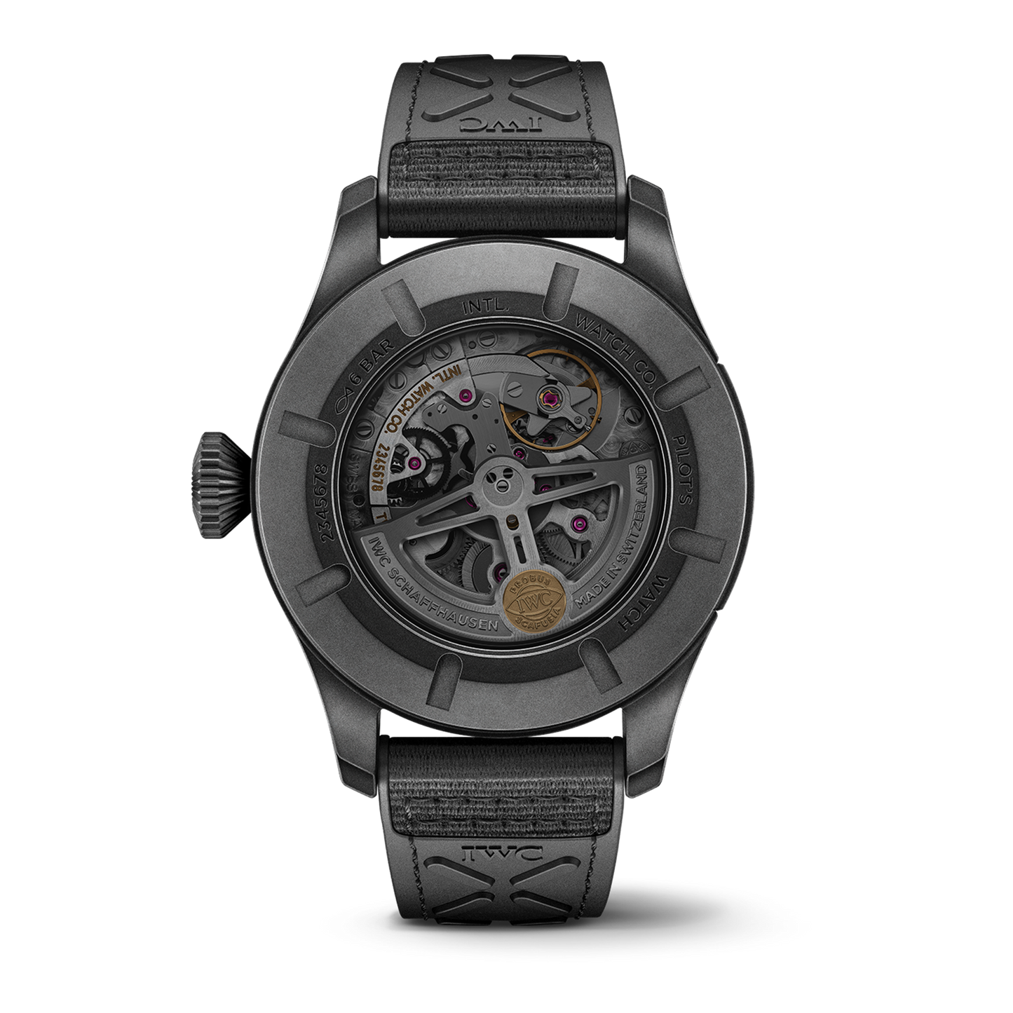 IWC Schaffhausen Pilot's Watch Timezoner 46mm Top Gun Ceratanium