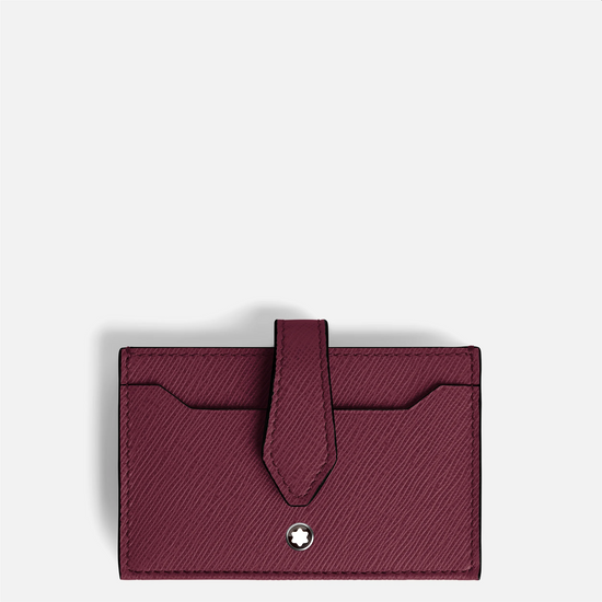 Montblanc Sartorial Card Holder 5cc in Cassis