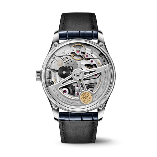 IWC Shaffhuasen 42mm Portugeiser Automatic w/ Silver Dial & Alligator Strap