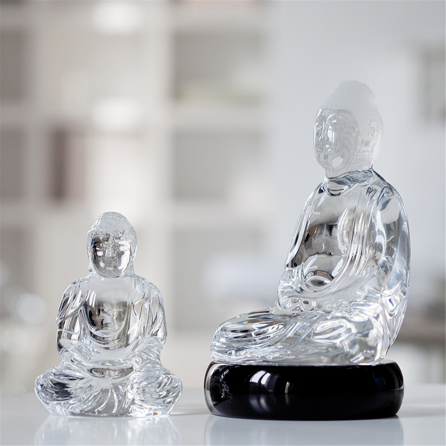 Baccarat Buddha Figurine