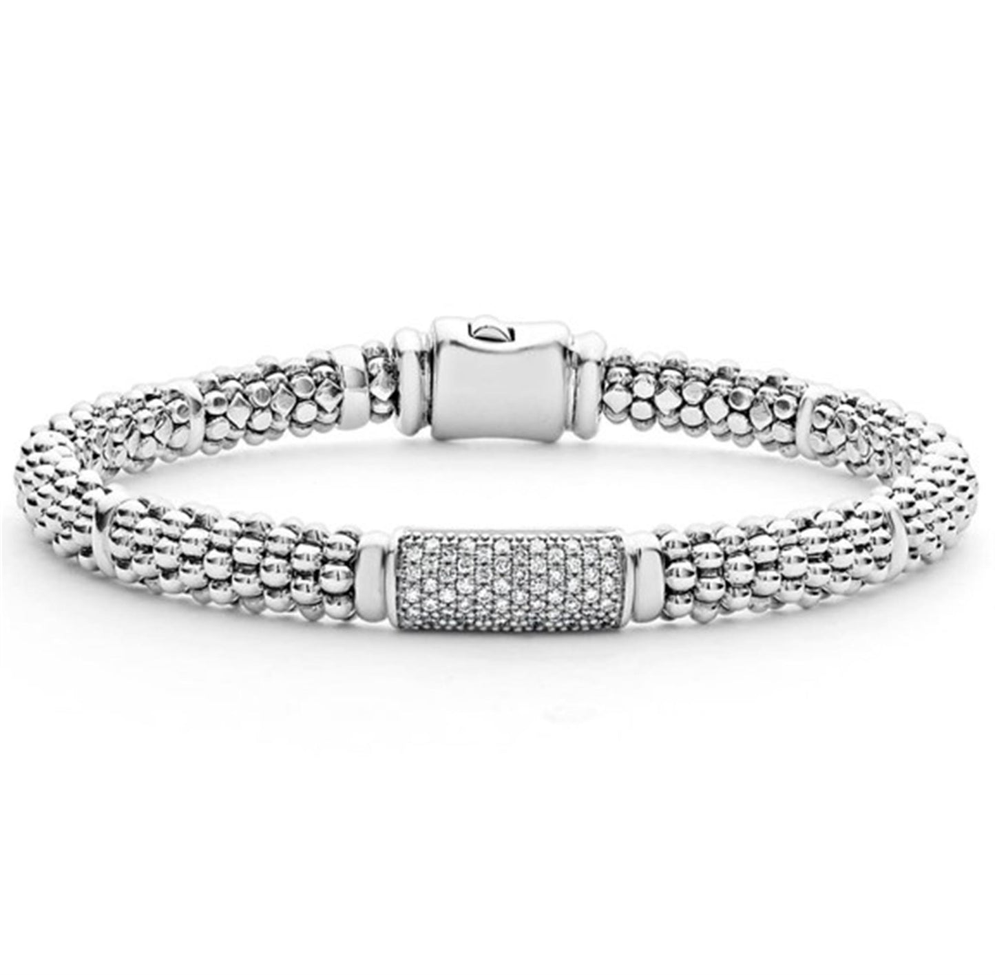 Lagos Caviar Diamond Bracelet