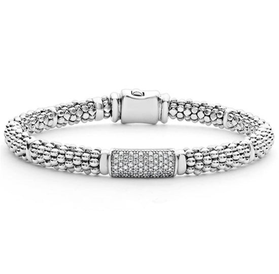 Lagos Caviar Diamond Bracelet