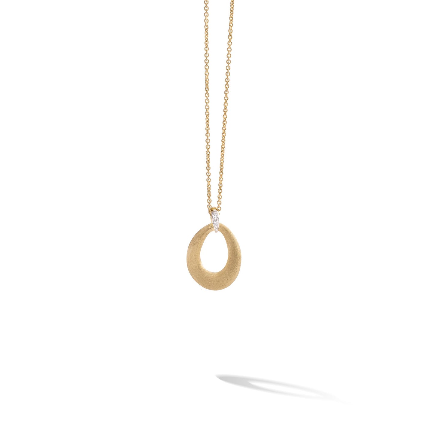 Marco Bicego Loop Pendant w/ Diamond Accent Necklace