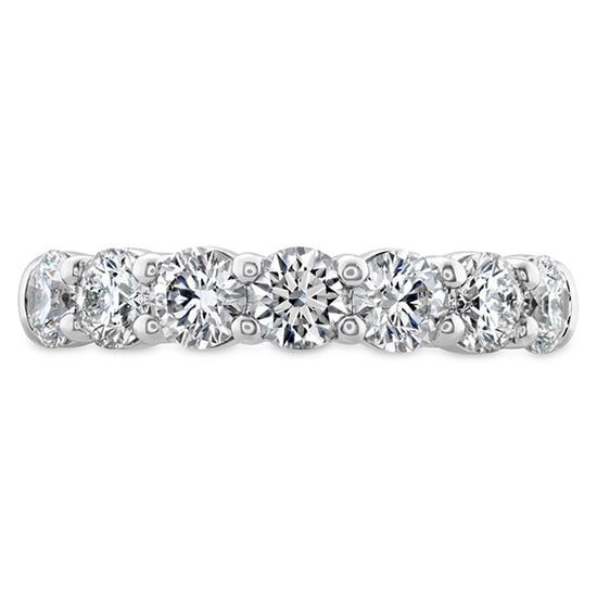 Hearts on Fire Signature 7-Stone 1/2ct Diamond Band in 18k White Gold