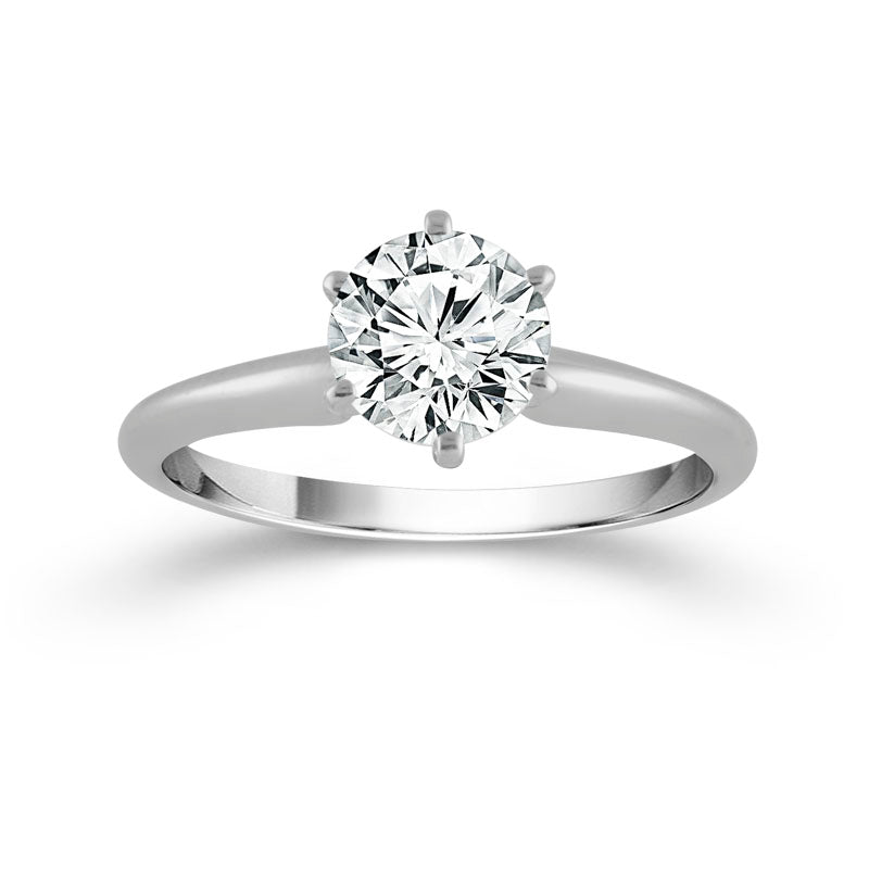 Load image into Gallery viewer, 6 prong Diamond Solitaire
