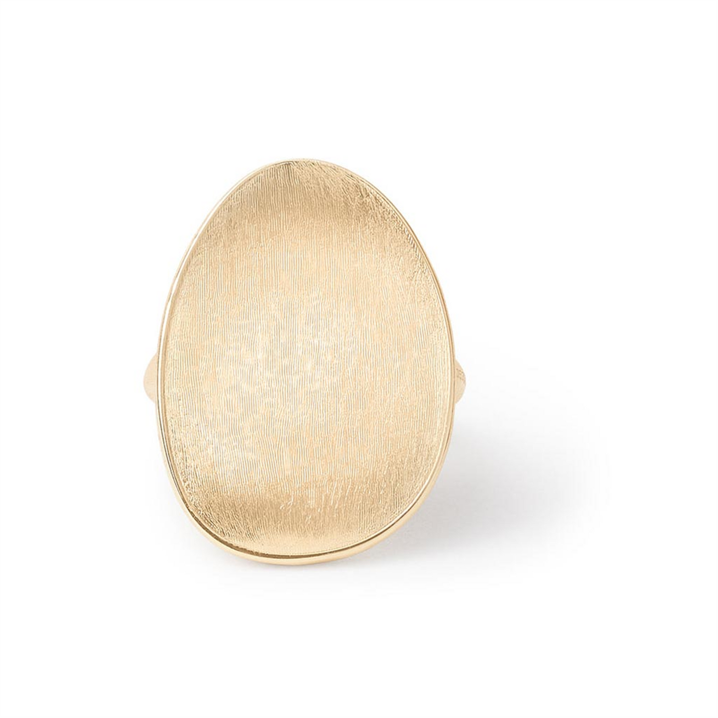 Marco Bicego Lunaria Cocktail Ring in 18k Engraved Gold