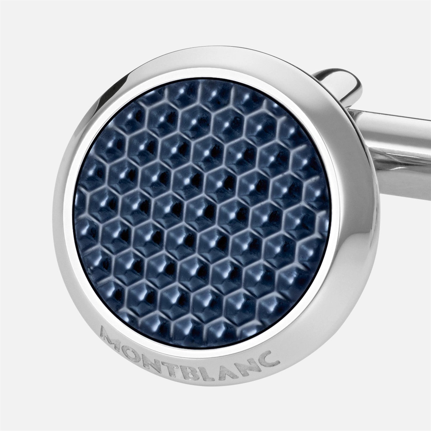 Meisterstuck Blue Lacquer Inlay Cufflinks