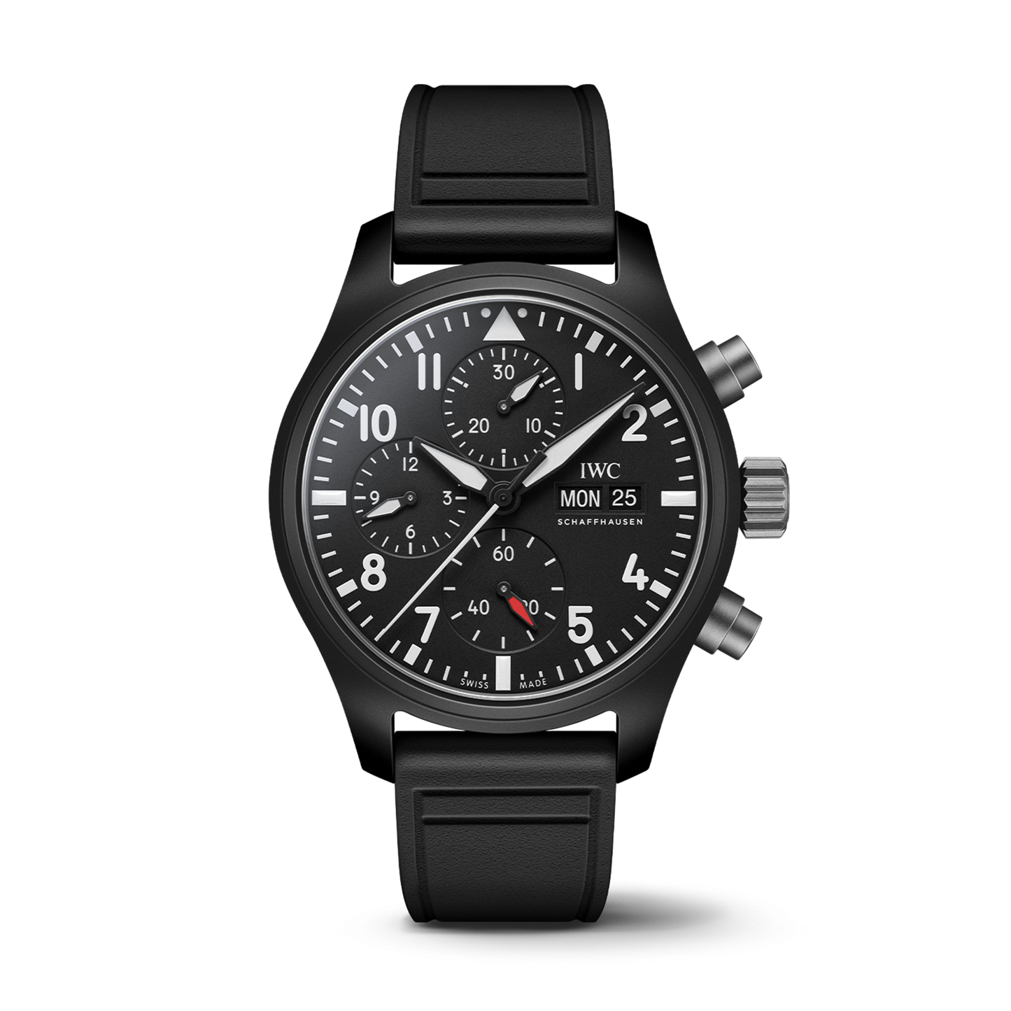 IWC Schaffhausen Pilot's Watch Chronograph Top Gun 41mm  w/ Black Dial