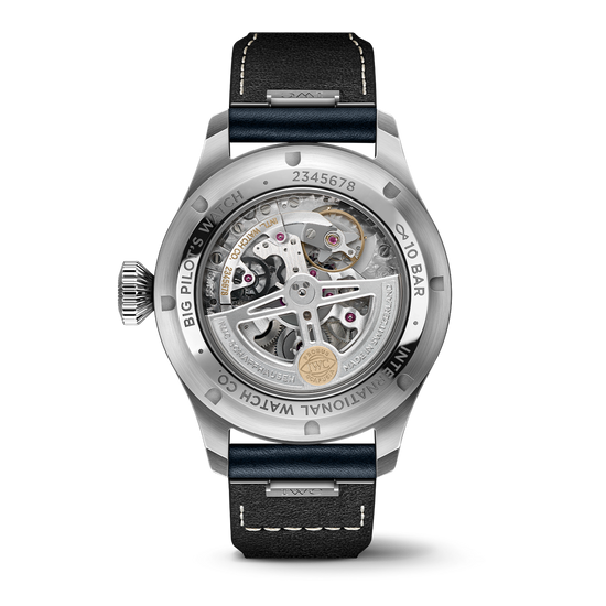IWC Shaffhausen Big Pilot’s Watch 43mm w/ Blue Dial & Strap