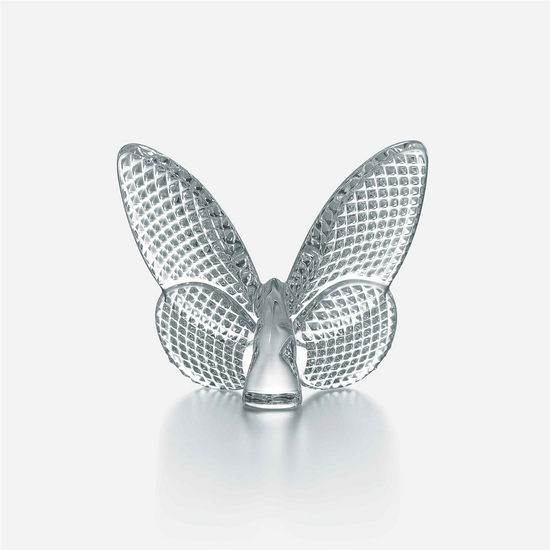 Baccarat Papillon Lucky Butterfly in Diamant Clear Crystal