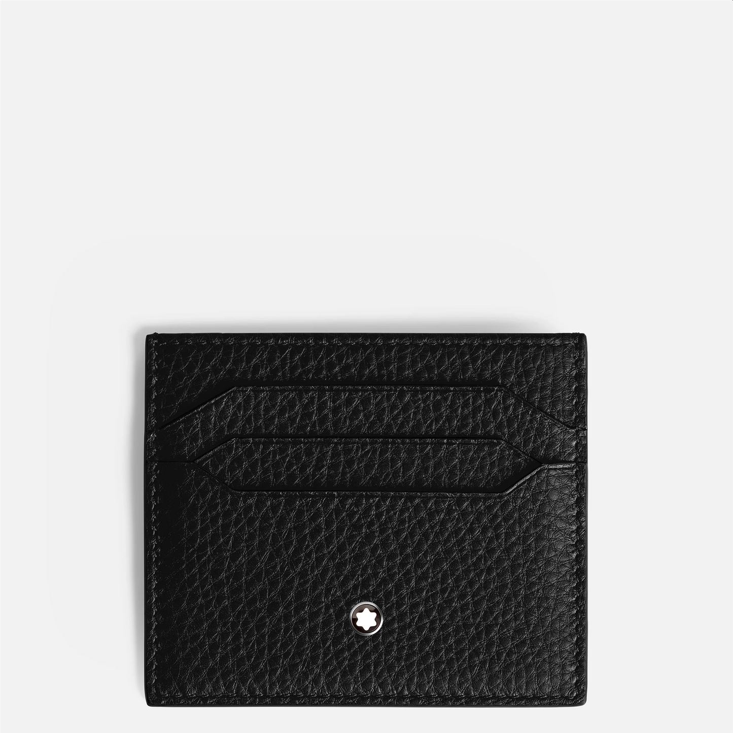 Montblanc Grain 6cc Card Holder in Black
