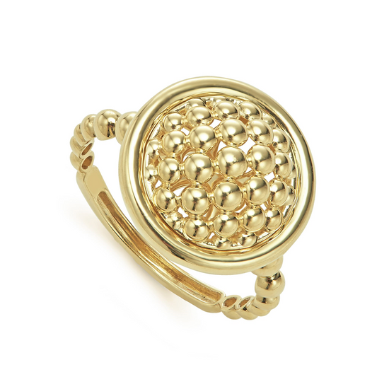Lagos Gold Caviar Ring in 18k Gold