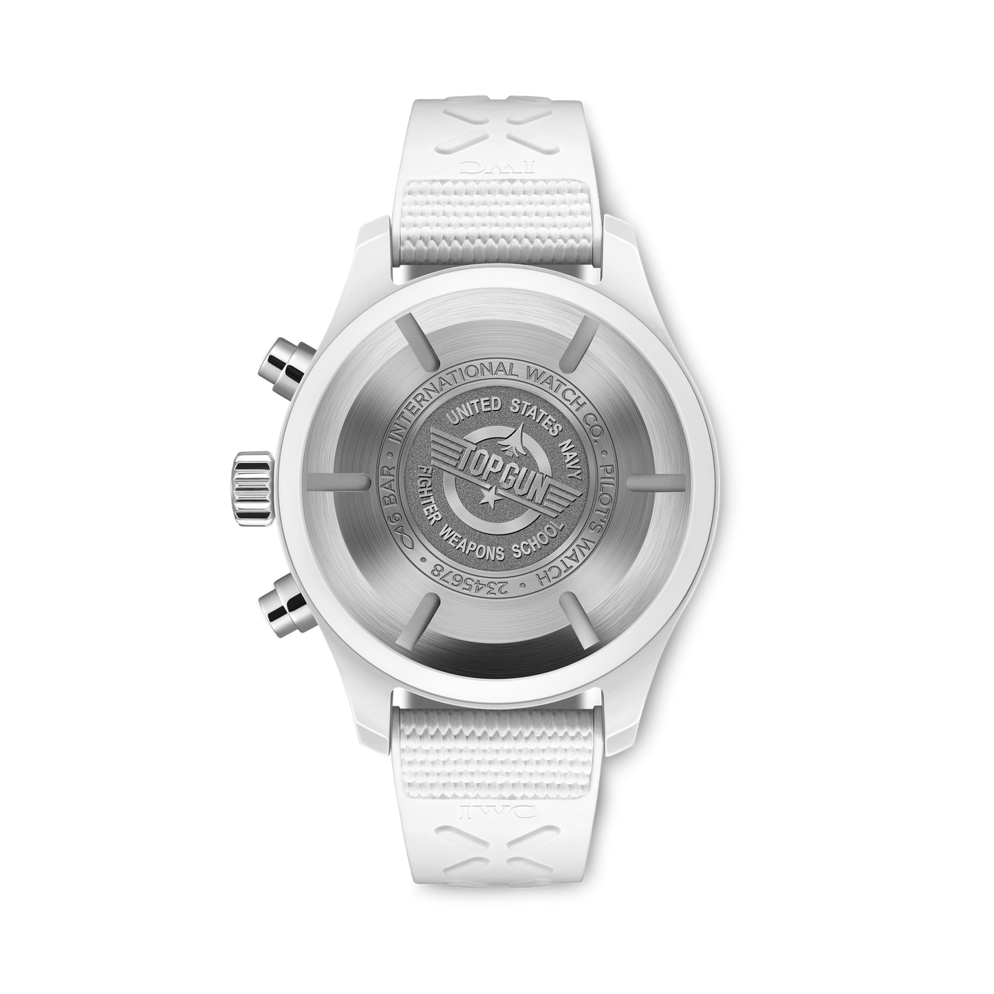 IWC Schaffhausen Pilot's Watch Chronograph Top Gun 44mm "Lake Tahoe" w/ Black Dial & Rubber Strap