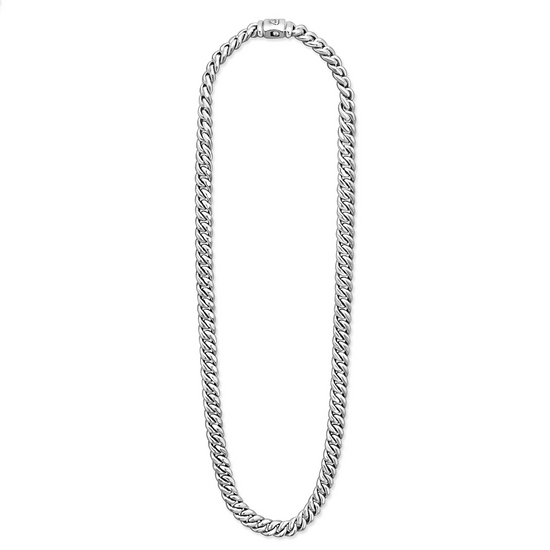 Lagos Silver Curb Chain Necklace in 22"