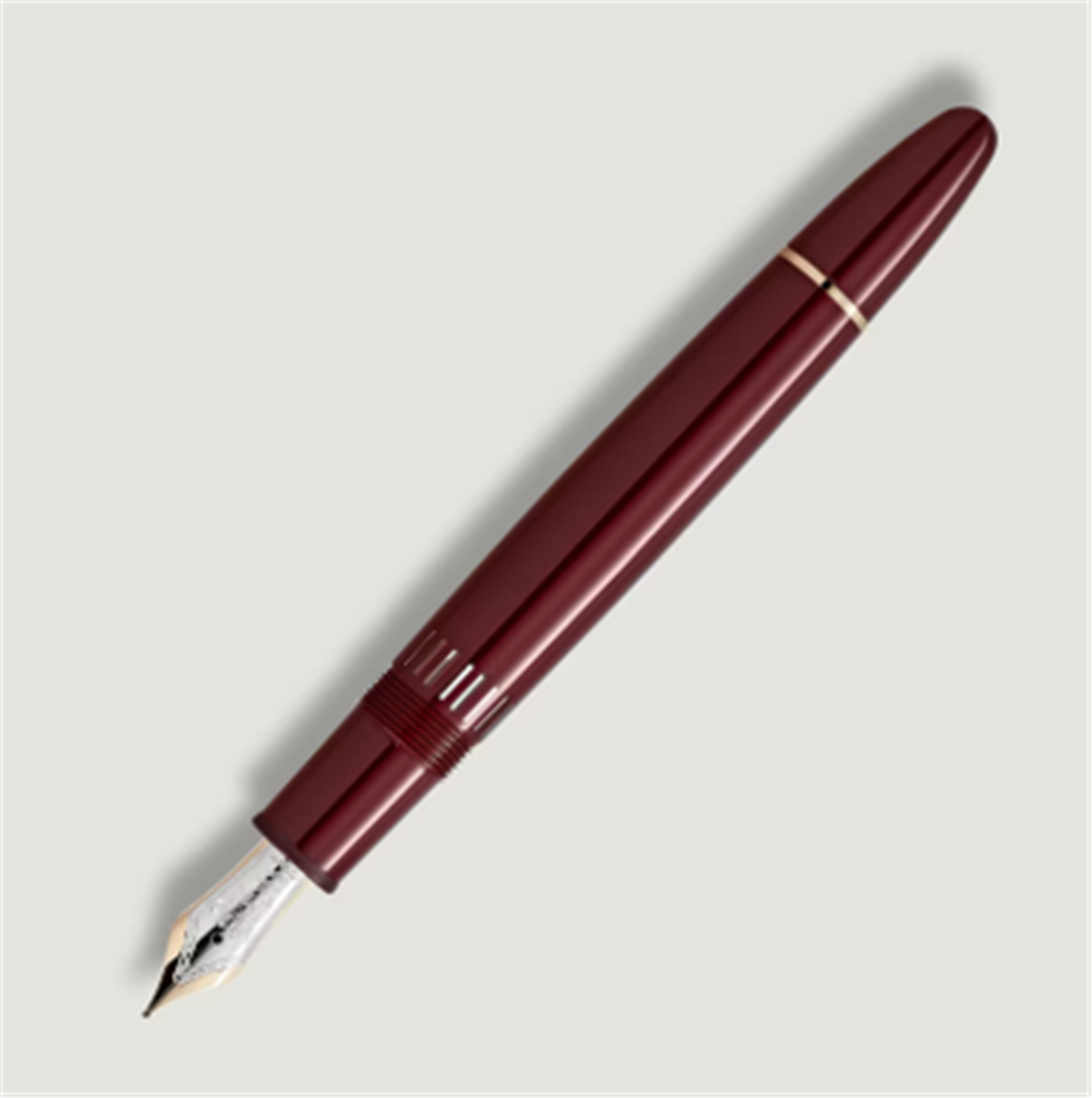 MontBlanc Meisterstück Burgundy Red LeGrand Fountain Pen