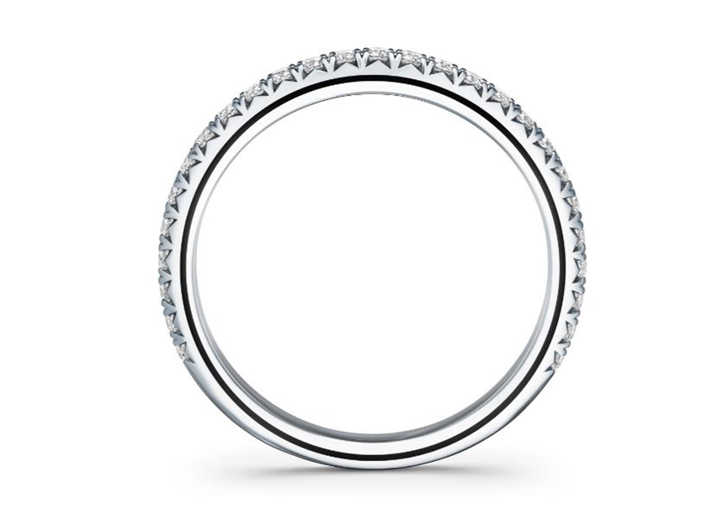 Diamond Wedding Bands  -  Women'