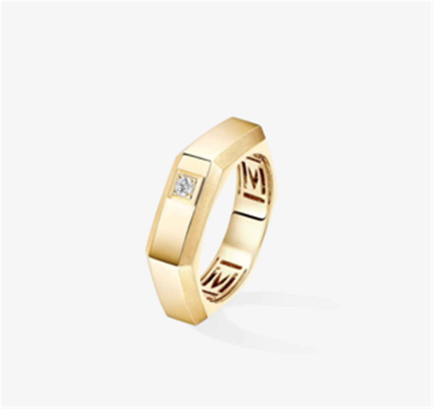 Messika Moderniste Ring in 18k Yellow Gold, Medium